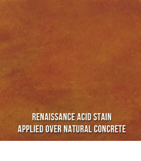 Concrete Acid Stain - Chestnut