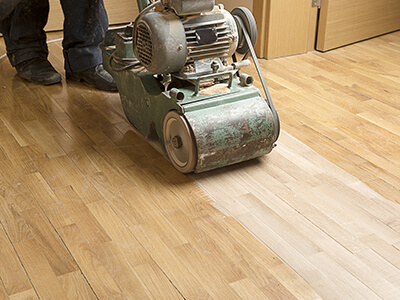 Hardwood Floor Refinishing in Rex