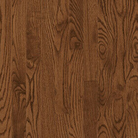 Solid Hardwood - Oak - Saddle